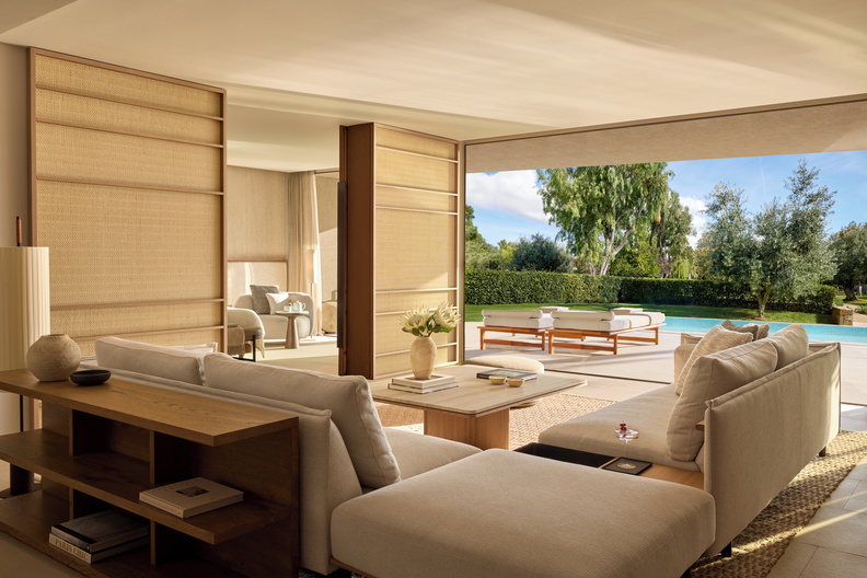 Tiara Holidays - Sani Asterias - three bedroom villa private pool garden view